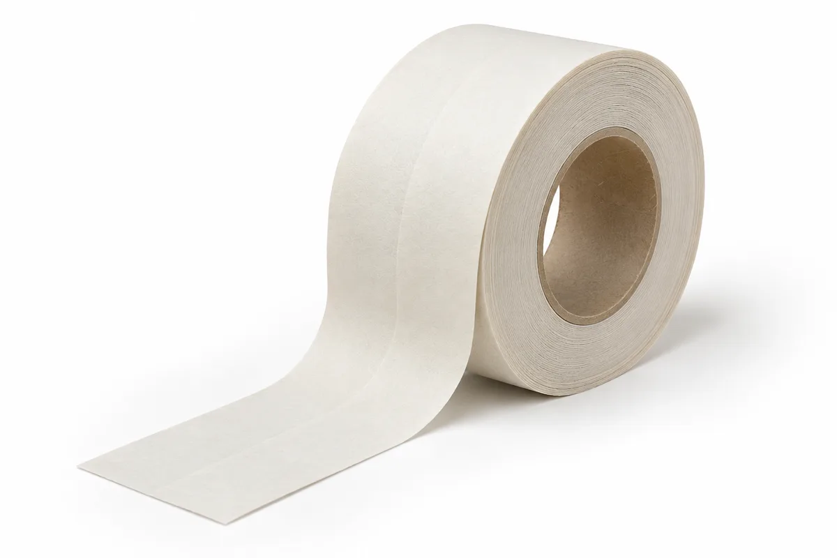 Papier-Fugendeckstreifen mit Falzrille